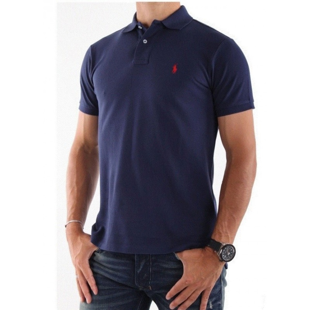 Ralph Lauren Polo Navy Blue Short Sleeve Polo XXL